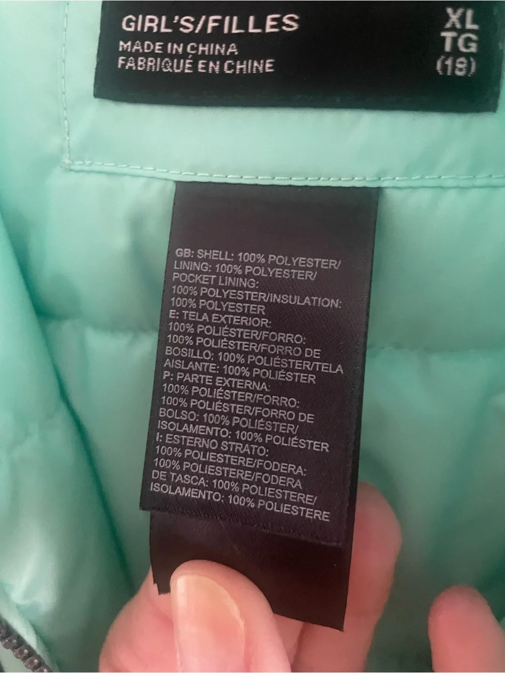 The North Face Women's Mint & black Ski Jacket